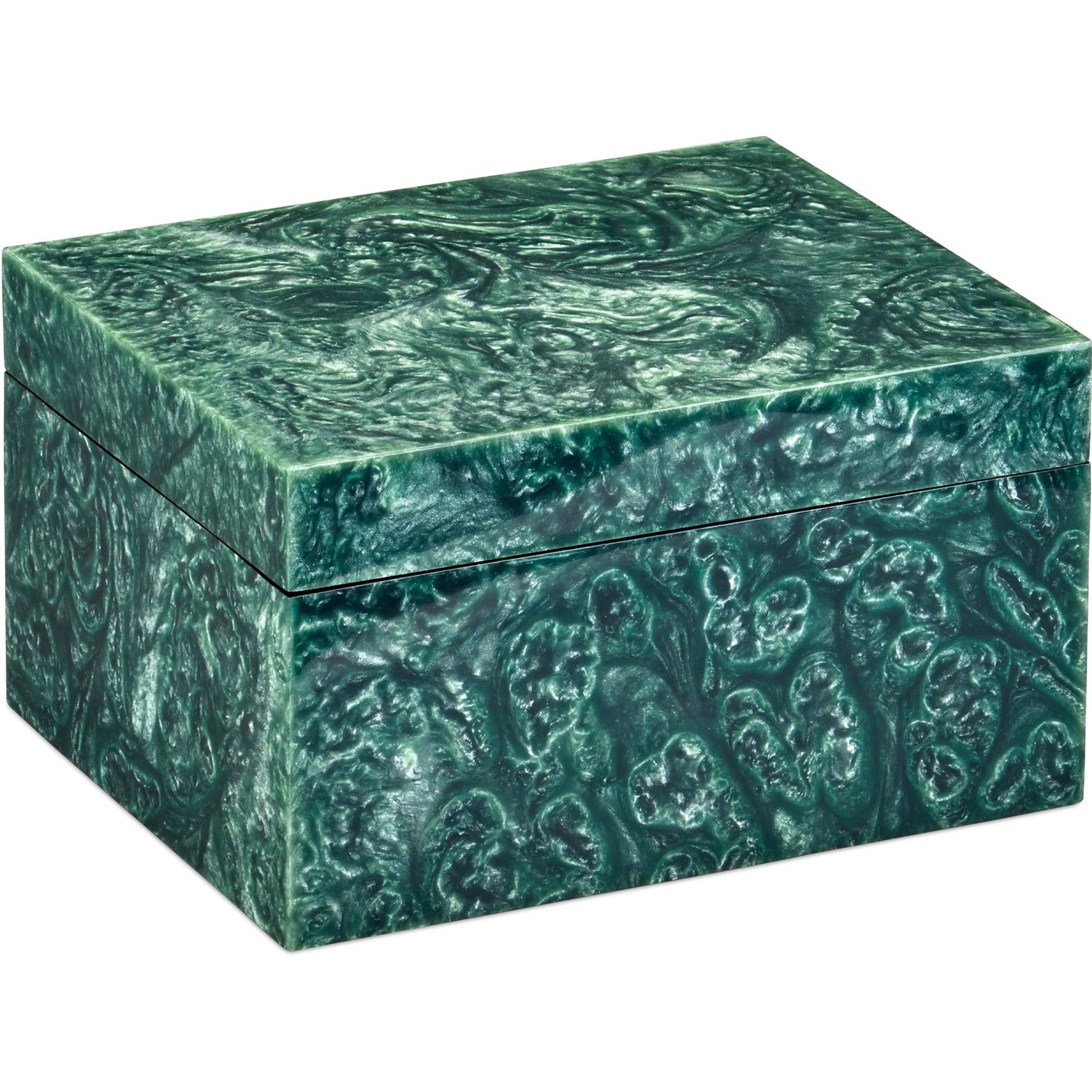 Rina Box by Currey and Company. Made from composite, engineered wood in a eclectic & global style.