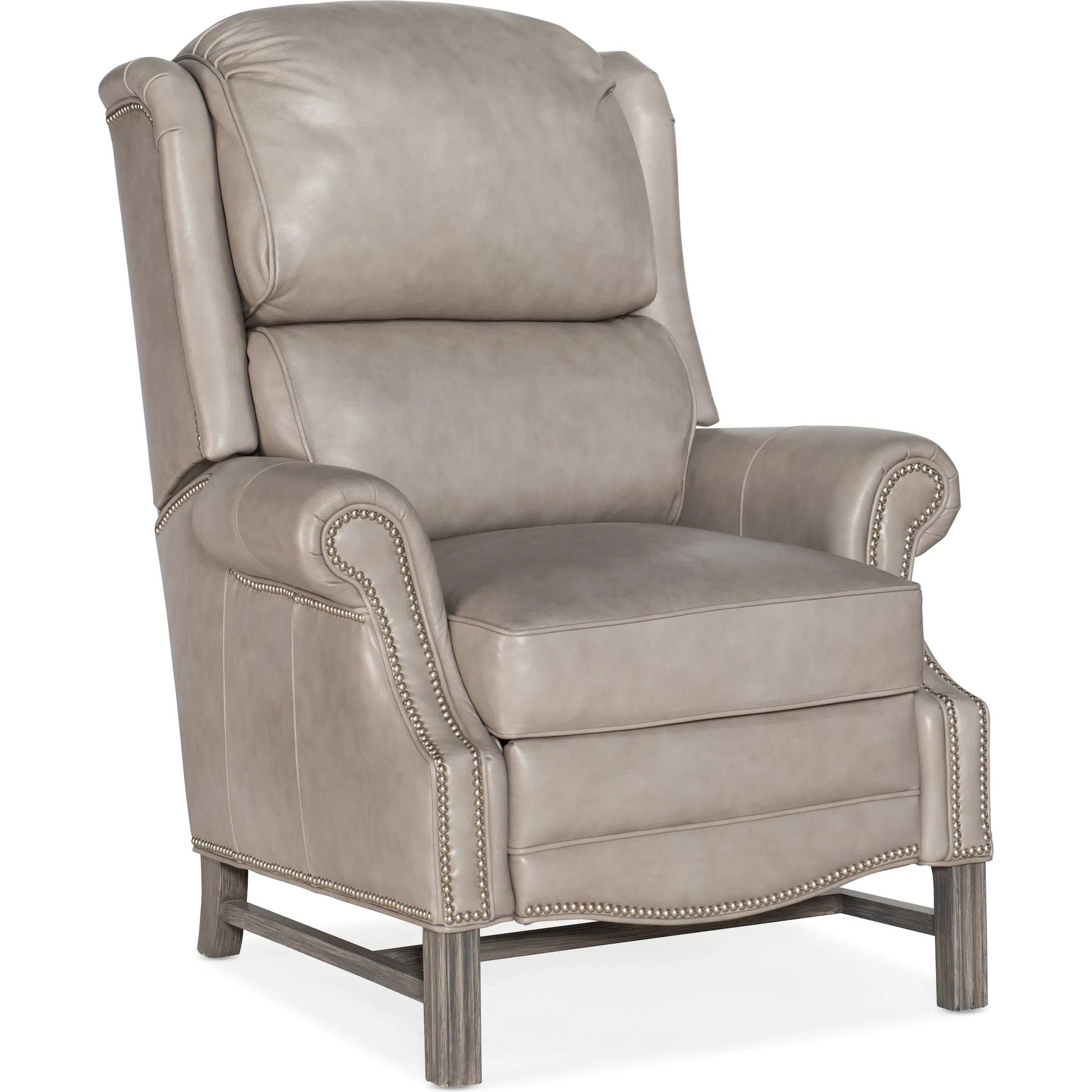 Alta High Leg Reclining Lounger by Bradington-Young by Hooker Furniture. Made from 100% leather in a unique style.