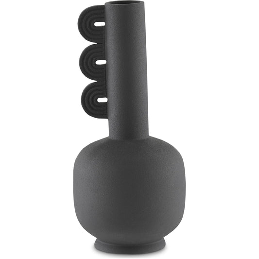 Happy 40 Three Wings Vase by Currey and Company. Made from ceramic in a modern style.