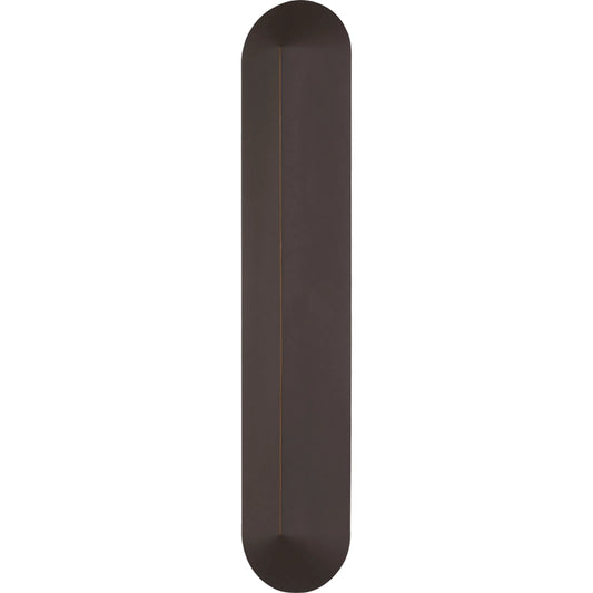 Ronan Wall Sconce by Troy in textured bronze. Made from aluminum in a unique style.