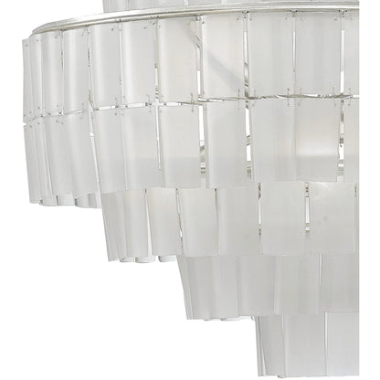 Sommelier Chandelier by Currey and Company. Made from wrought iron, bottle glass in a modern style.