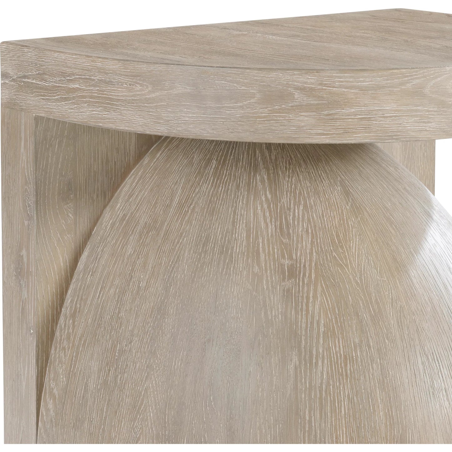 007 SI-2534134 | Closeup | Moda Side Table by Bernhardt in brown. Made from wood in a unique style.