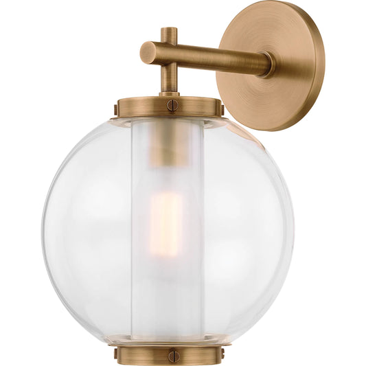 Marco Wall Sconce by Troy. Made from brass in a unique style.