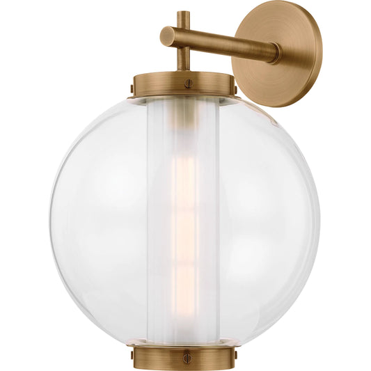 Marco Wall Sconce by Troy. Made from brass in a unique style.