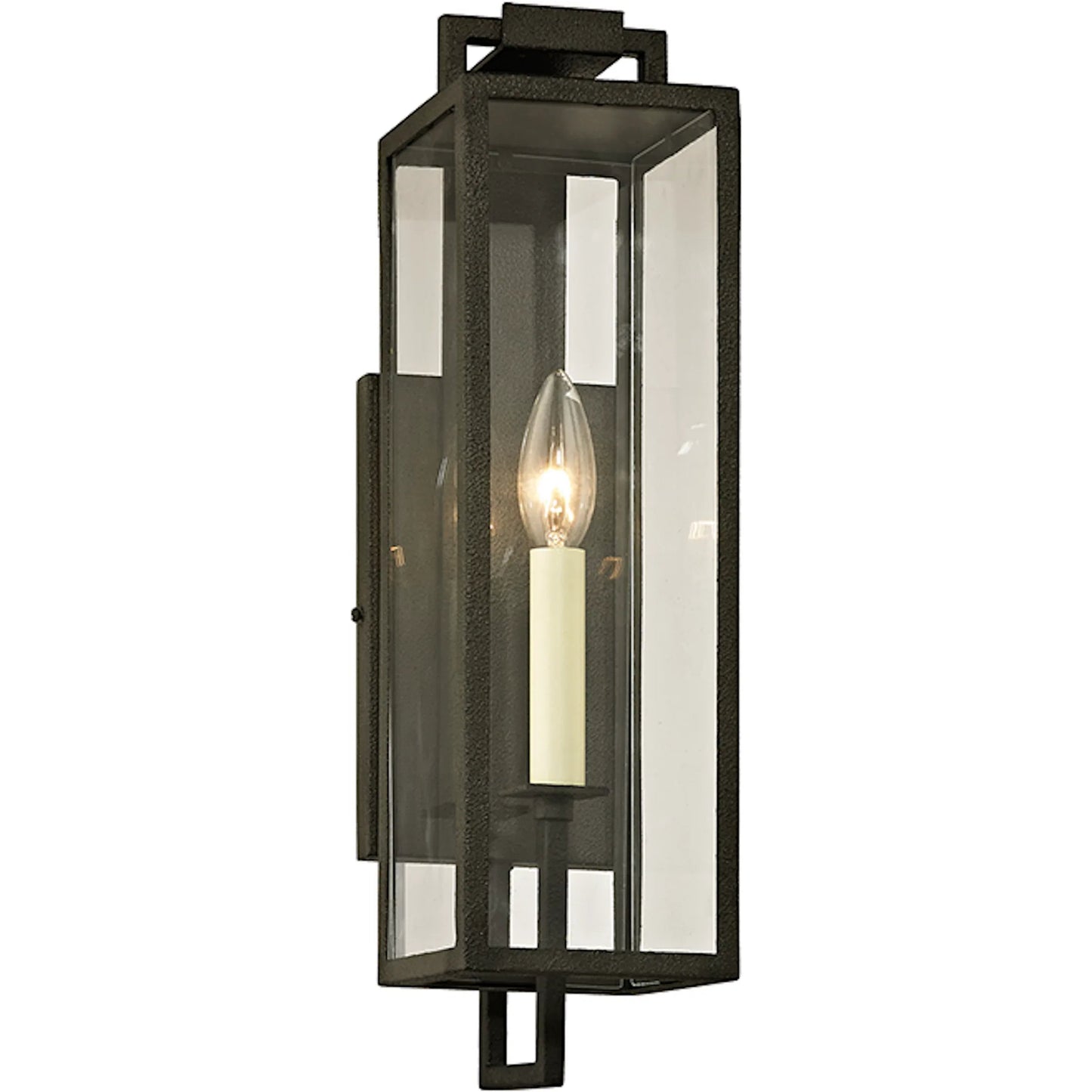 001 SI-2072632 | Primary Silo | Beckham Wall Sconce by Troy in forged iron. Made from hand worked iron in a modern style.