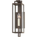 Beckham 1 Light Exterior Wall Sconce by Troy. Made from steel in a modern style.