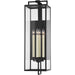 Beckham 4 Light Exterior Wall Sconce by Troy. Made from steel in a modern style.