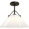 Opaque White, Oil Rubbed Bronze
