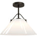 Bronwen Pendant by Currey and Company. Made from glass, metal in a traditional style.
