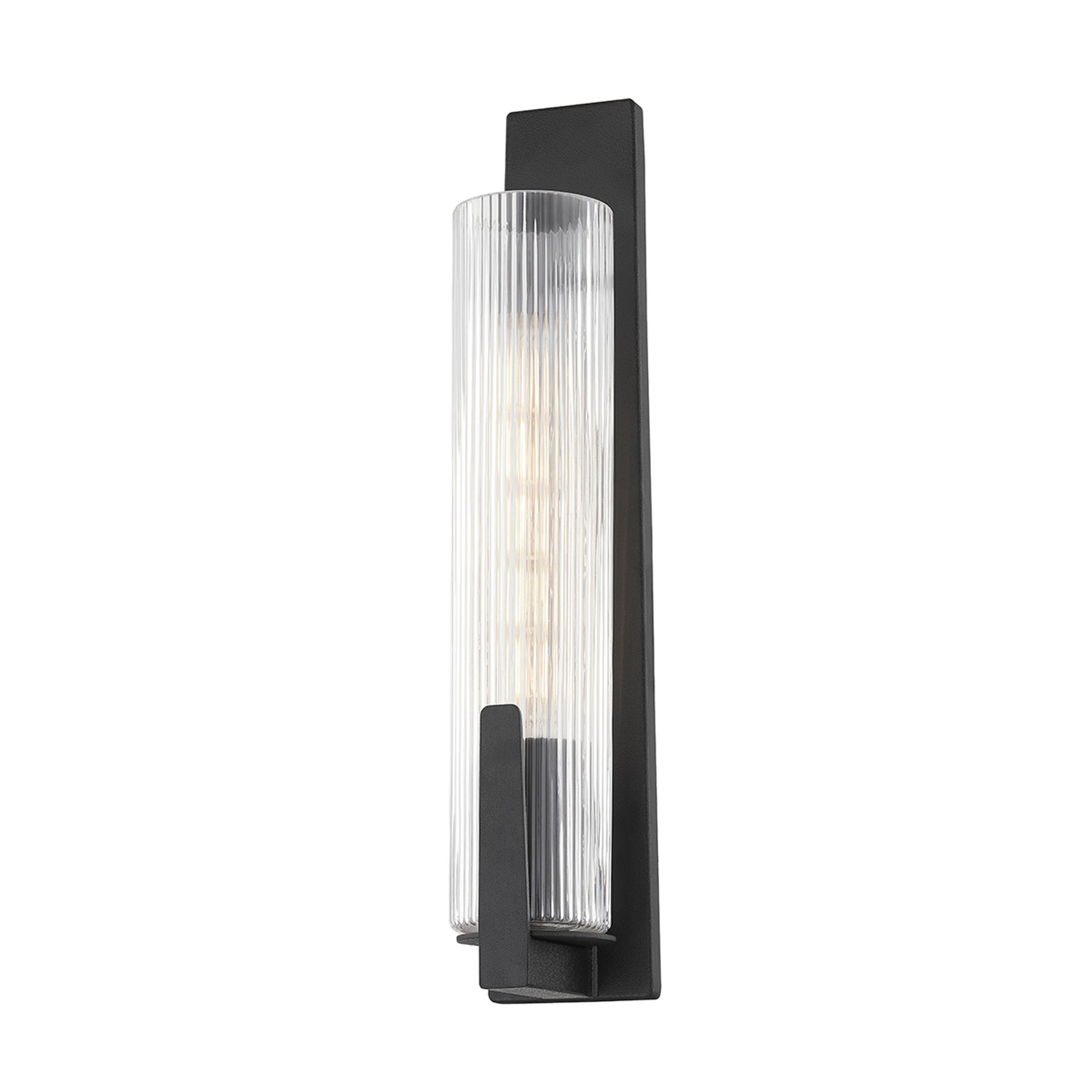 Malakai Wall Sconce by Troy. Made from steel in a modern style.