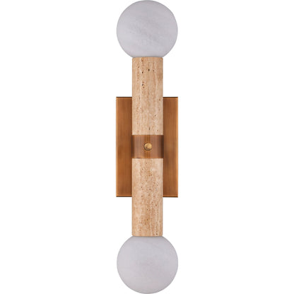 Beatrix Bath Wall Sconce by Currey and Company. Made from unique in a modern style.