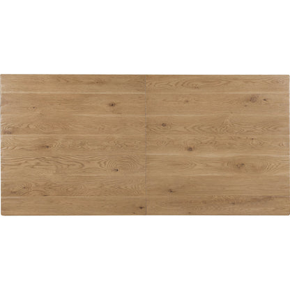 Driftwood Rectangle Dining Table with Two 20-inch Leaves by Hooker Furniture. Made from unique in a transitional style.
