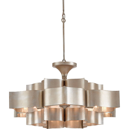 Grand Lotus Chandelier by Currey and Company. Made from unique in a modern style.