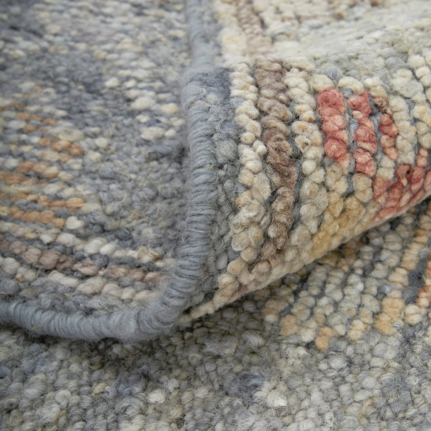 006 SI-2129878,SI-2129879 | Closeup | Grafton Traditional & Botanical Rug - 69FMF by Feizy in blue, gray, yellow. Made from wool in a unique style.