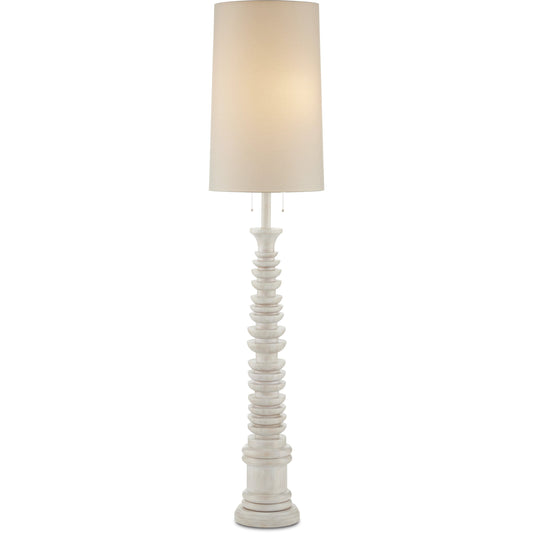 Malayan Floor Lamp by Currey and Company. Made from unique in a modern style.