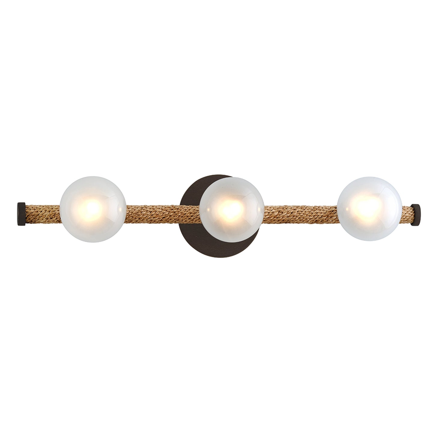 003 SI-2072865 | Additional Silo | Nomad Vanity Light by Troy in classic bronze. Made from hand worked iron in a modern style.