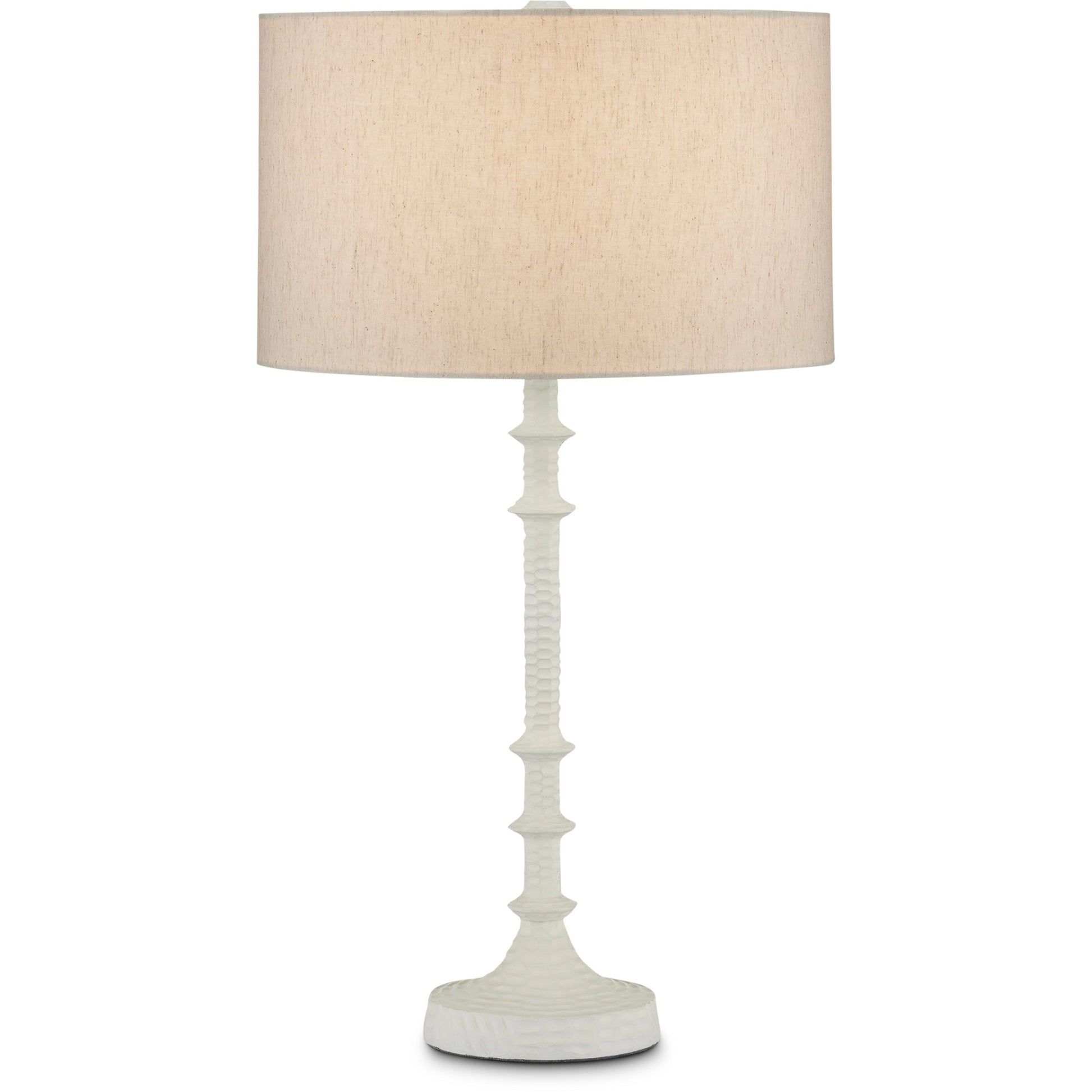 Gallo Table Lamp by Currey and Company in bronze. Made from cast aluminum in a modern style.