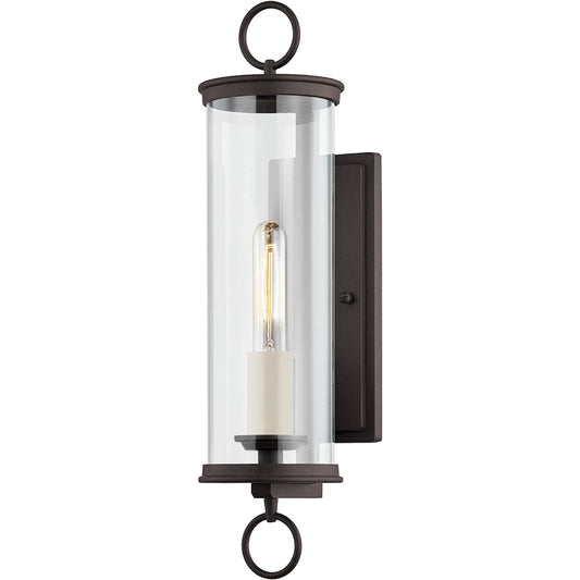 Aiden Wall Sconce by Troy in bronze. Made from hand crafted aluminum in a modern style.