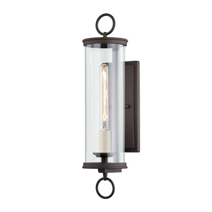 Aiden Wall Sconce by Troy in bronze. Made from hand crafted aluminum in a modern style.