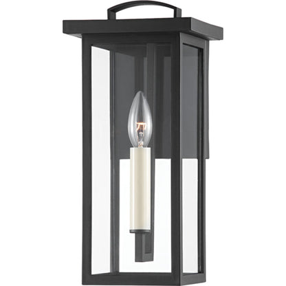Eden Exterior Wall Sconce by Troy. Made from aluminum, stainless steel in a transitional style.