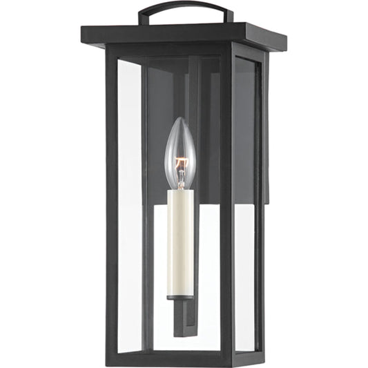 Eden Exterior Wall Sconce by Troy. Made from aluminum, stainless steel in a transitional style.