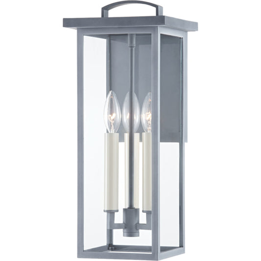 Eden Exterior Wall Sconce by Troy. Made from aluminum, stainless steel in a transitional style.