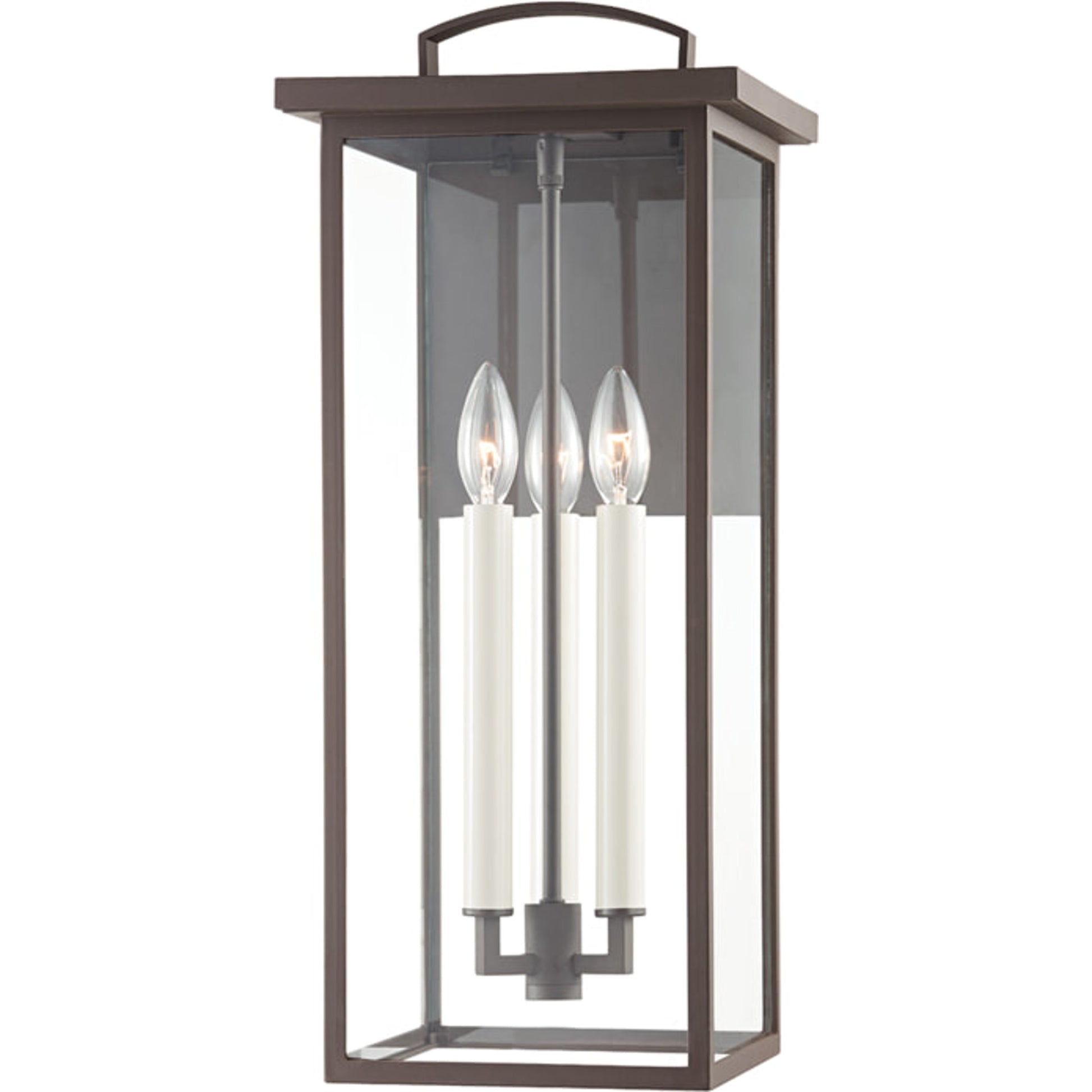 Eden Exterior Wall Sconce by Troy. Made from aluminum, stainless steel in a transitional style.