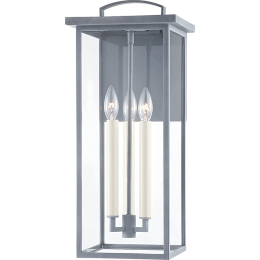 Eden Exterior Wall Sconce by Troy. Made from aluminum, stainless steel in a transitional style.