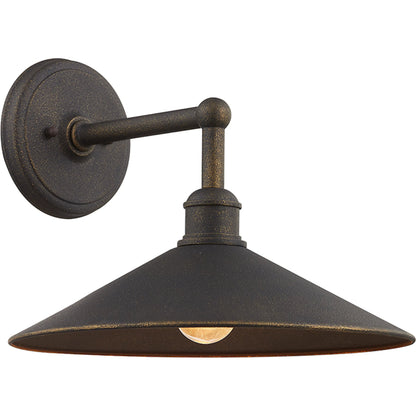 Shelton Wall Sconce by Troy in vintage bronze. Made from hand crafted aluminum in a cottage & farmhouse style.