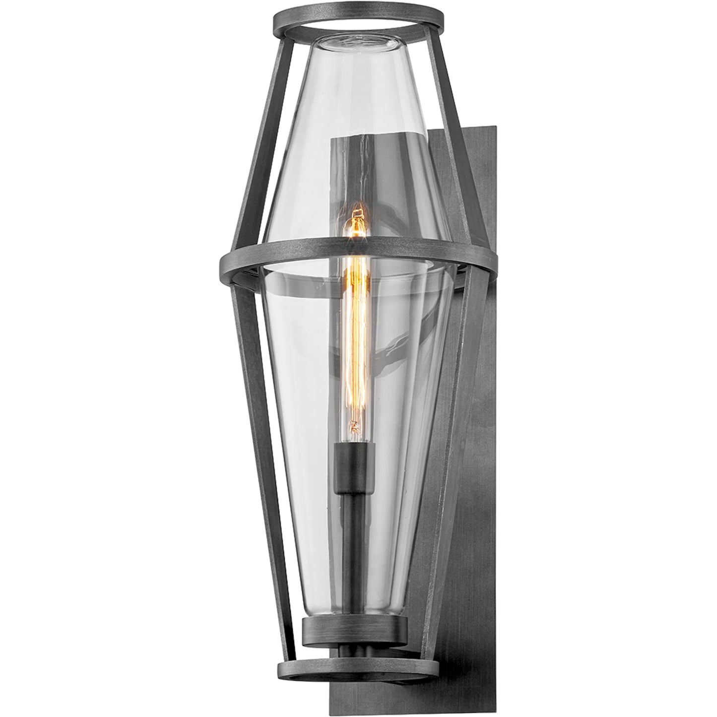 001 SI-2328242 | Primary Silo | Prospect Wall Sconce by Troy in graphite. Made from hand crafted aluminum in a cottage & farmhouse style.