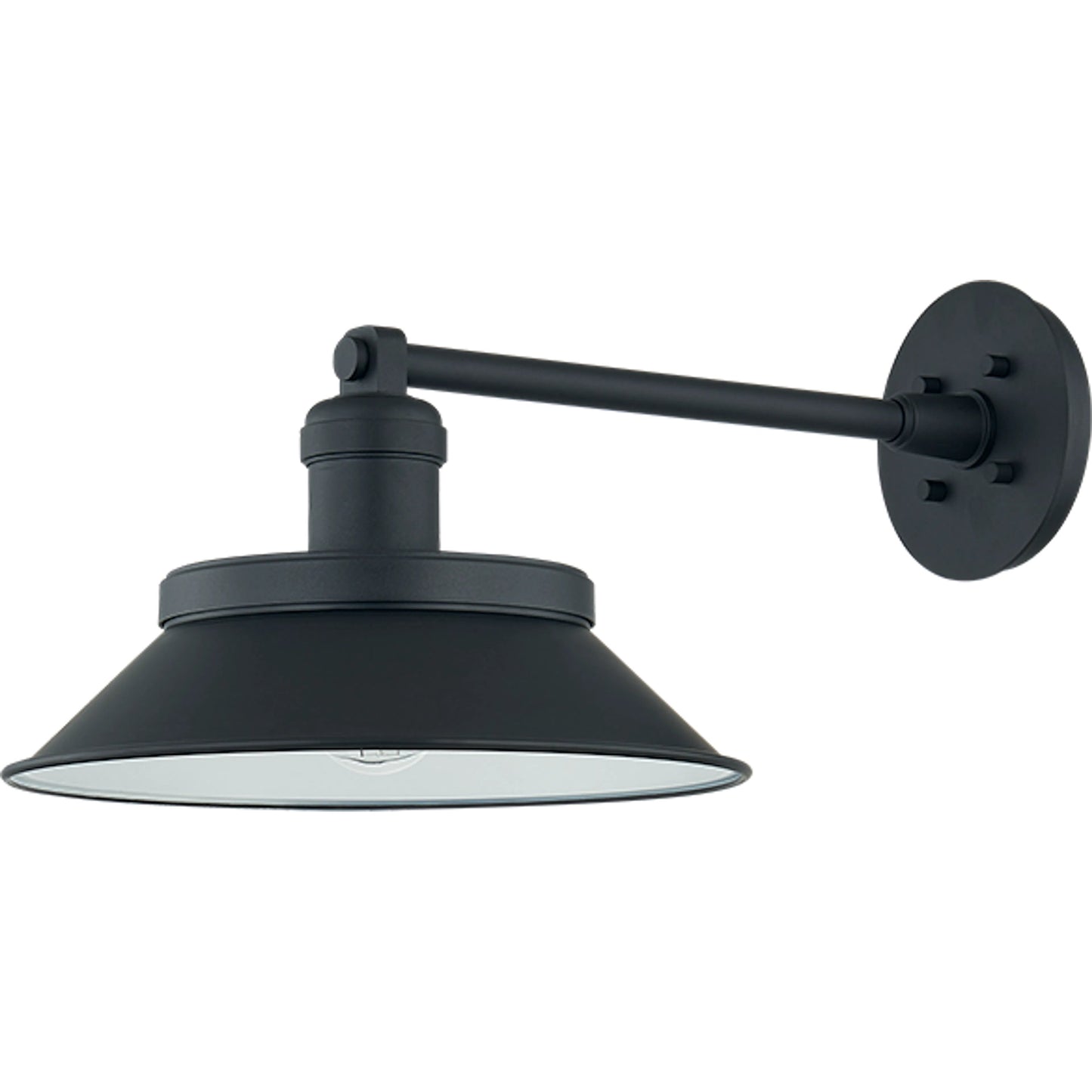 001 SI-2528060 | Primary Silo | Kaspars Wall Sconce by Troy in texture black, soft black. Made from aluminum in a unique style.