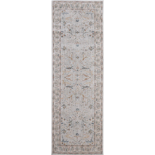 Pasha Transitional Ikat Rug - 39M4F by Feizy. Made from polyester in a unique style.
