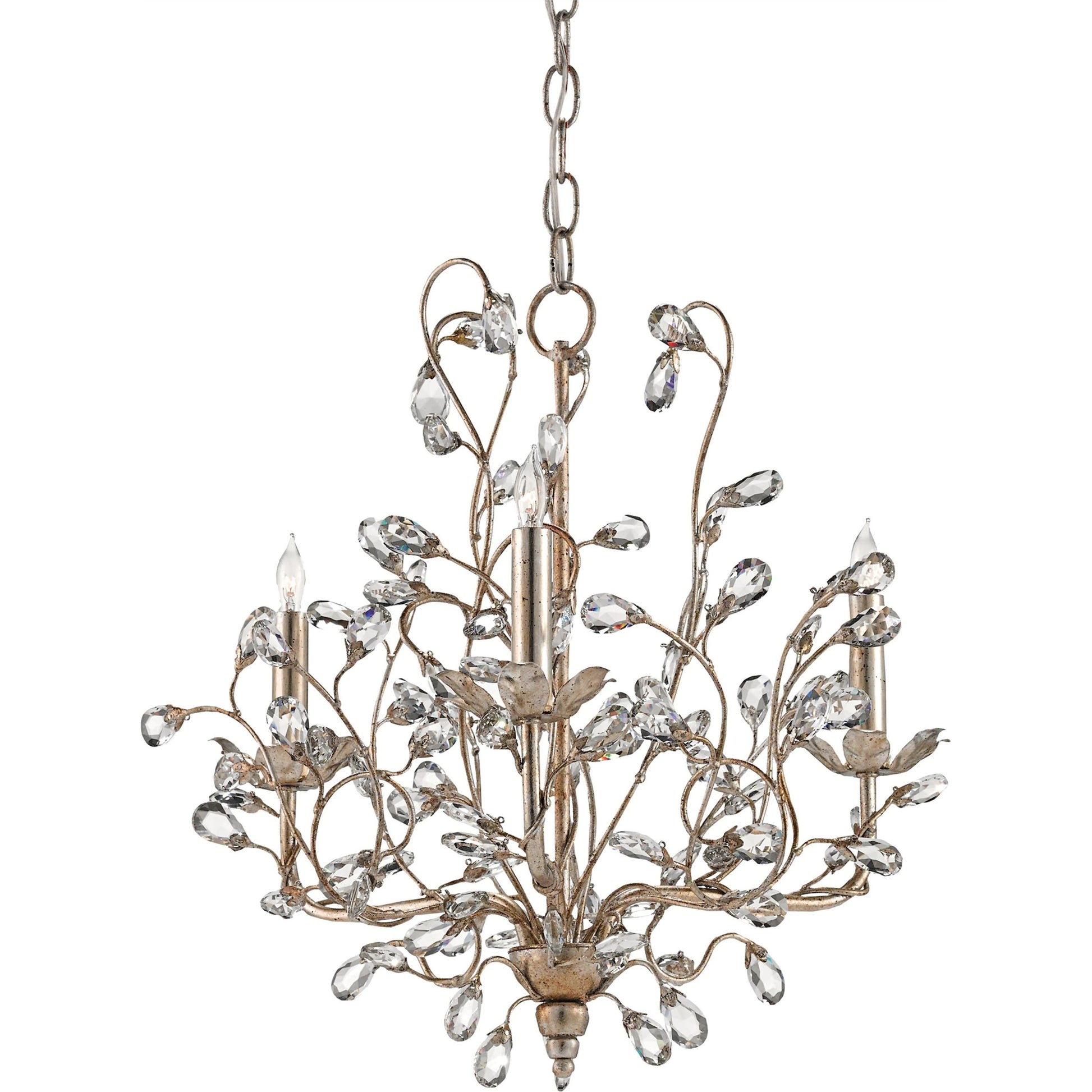Crystal Bud Chandelier by Currey and Company. Made from unique in a traditional style.