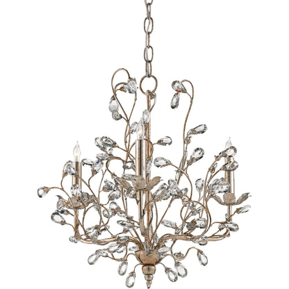 Crystal Bud Chandelier by Currey and Company. Made from unique in a traditional style.