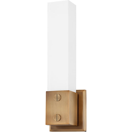Jonah I Bath Sconce by Troy. Made from steel, aluminum in a modern style.