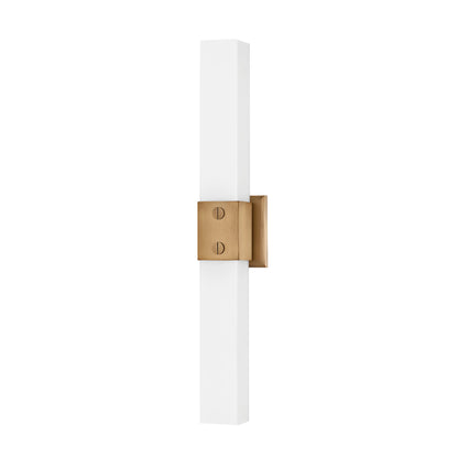 Jonah II Bath Sconce by Troy. Made from steel in a modern style.