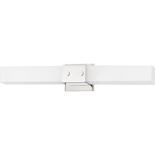 Jonah II Bath Sconce by Troy. Made from steel in a modern style.