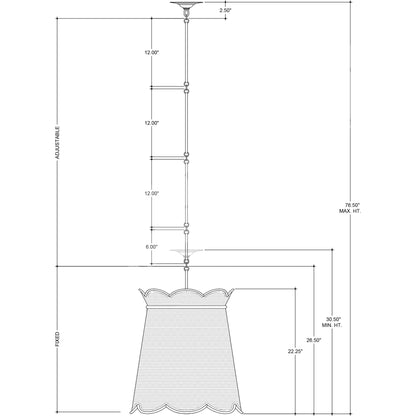 Annabelle Pendant by Currey and Company. Made from wrought iron in a cottage & farmhouse style.