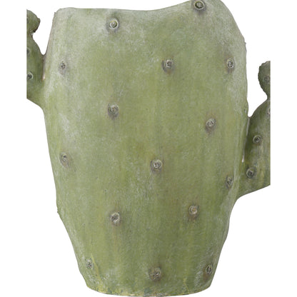 Cactus Vase Set by Currey and Company in green. Made from composite in a modern style.