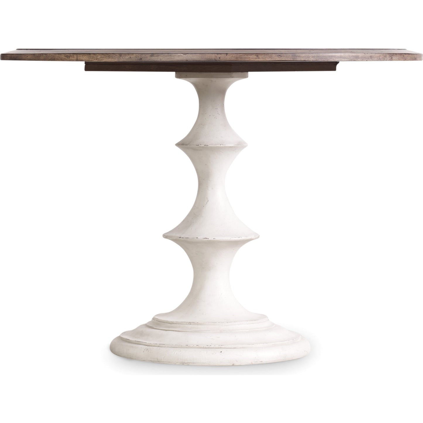 001 SI-1748495 | Primary Silo | Brynlee Table by Hooker Furniture in walnut, white. Made from walnut veneers, resin in a cottage & farmhouse style.