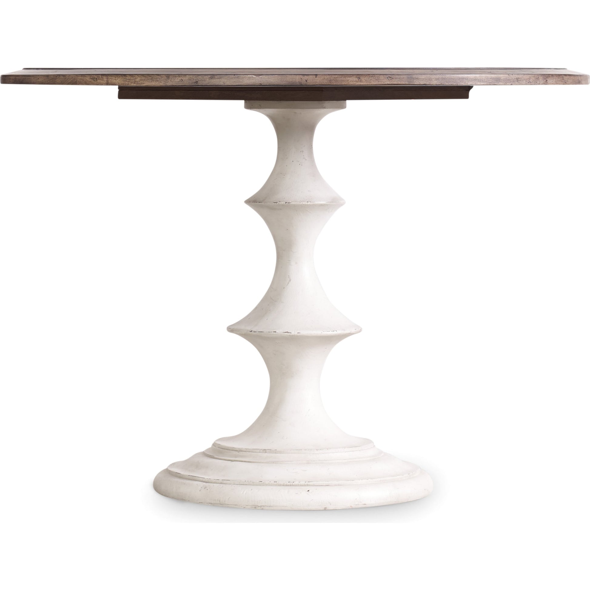 Brynlee Table by Hooker Furniture in walnut, white. Made from walnut veneers, resin in a cottage & farmhouse style.