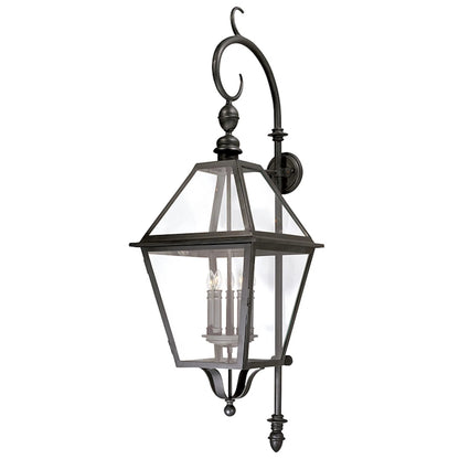 Townsend Wall Sconce by Troy in textured black. Made from hand worked iron in a cottage & farmhouse style.