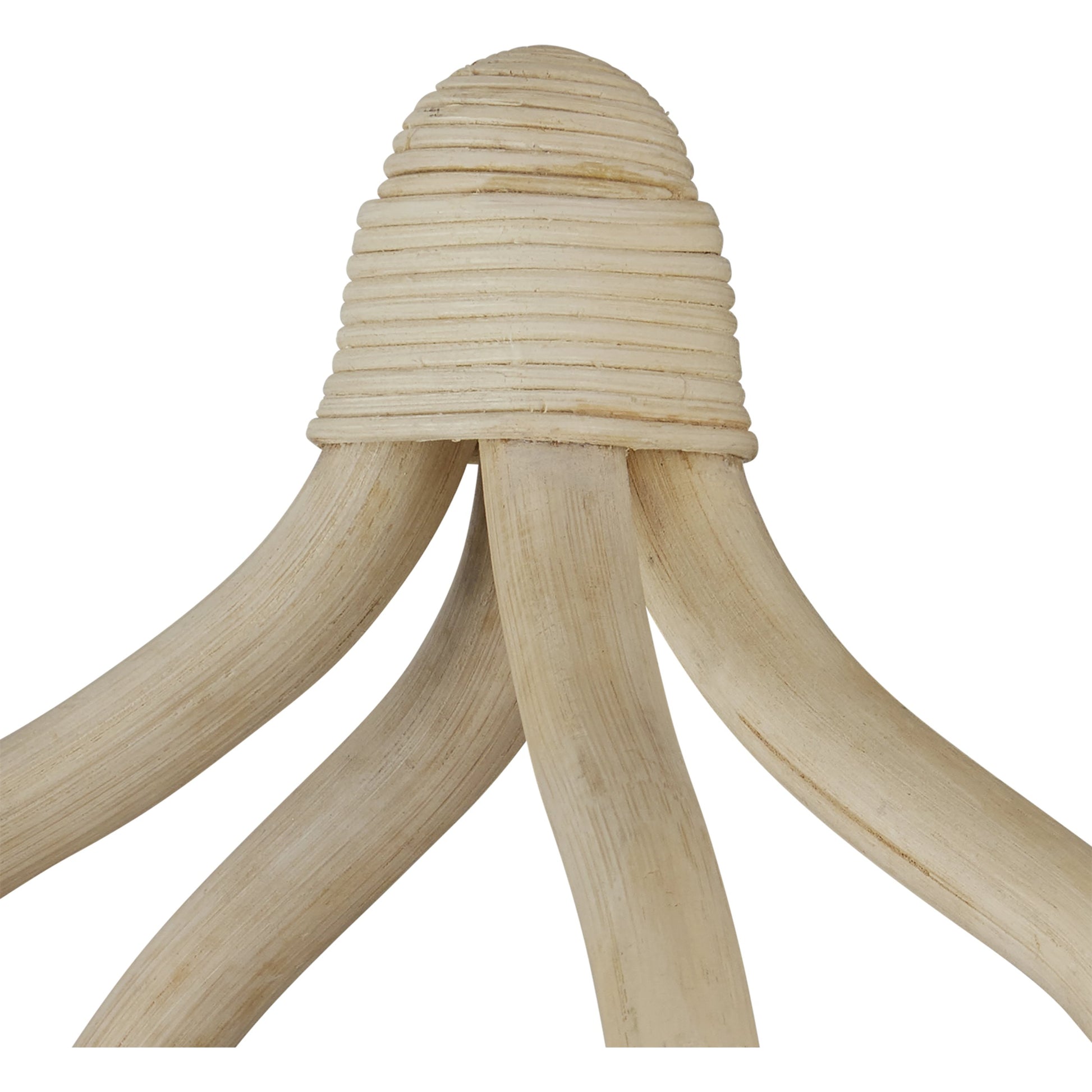 Wanstead Ivory Wall Sconce by Currey and Company in bleached natural, antique pearl. Made from rattan, wrought iron in a cottage & farmhouse style.