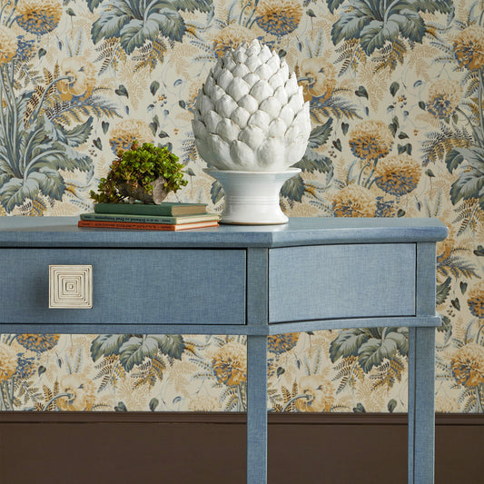 Ivory Artichoke by Currey and Company in white. Made from ceramic in a modern style.