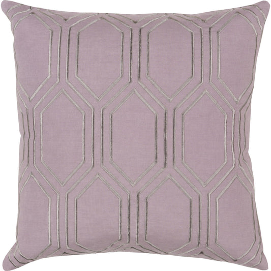 Skyline Pillow - 28689 by Surya. Made from 100% linen in a modern style.