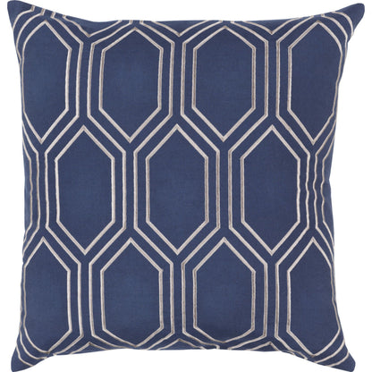 Skyline Pillow - 28689 by Surya. Made from 100% linen in a modern style.