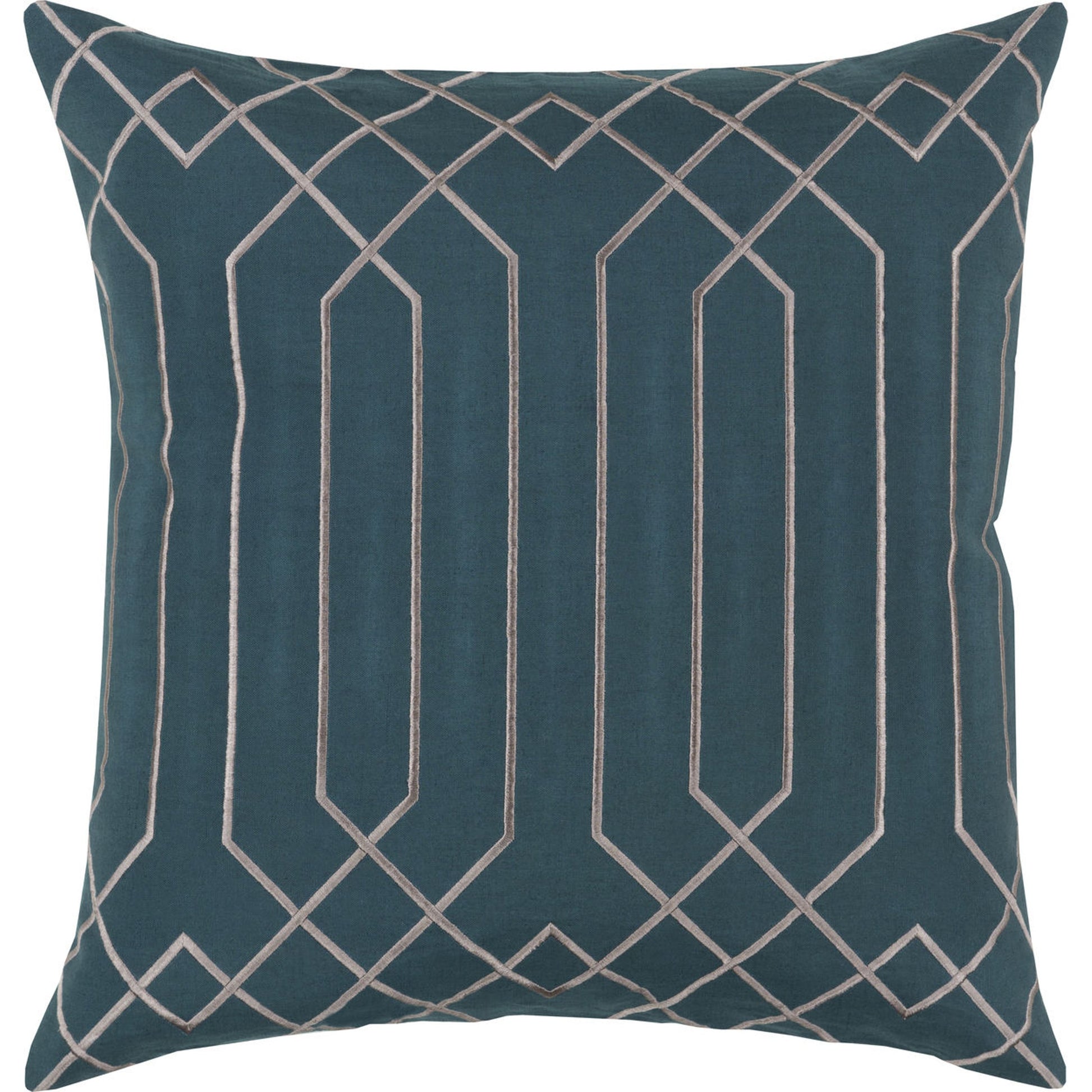 Skyline Pillow - 26252 by Surya. Made from unique in a transitional style.