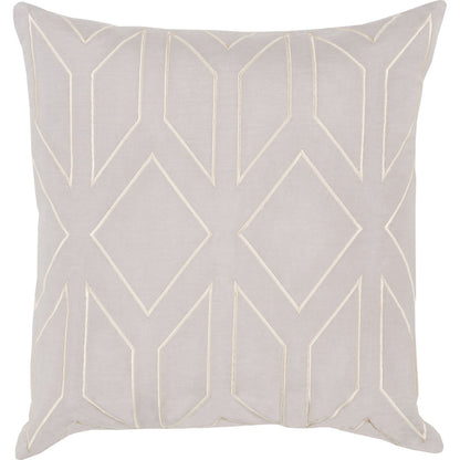 Skyline Pillow - 23297 by Surya. Made from 100% linen in a modern style.