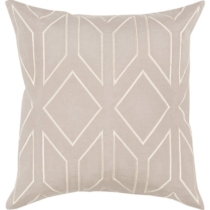 Skyline Pillow - 23297 by Surya. Made from 100% linen in a modern style.