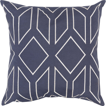Skyline Pillow - 23297 by Surya. Made from 100% linen in a modern style.